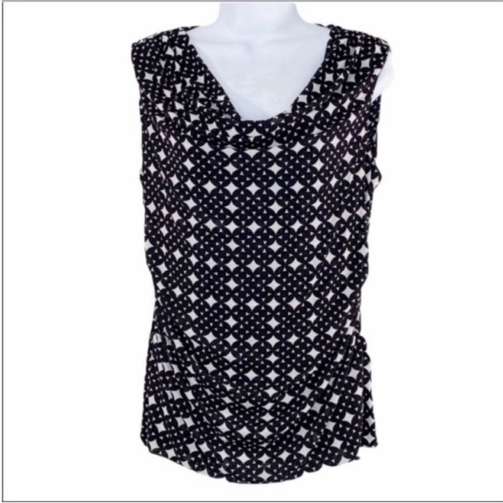 CABLE & GUAGE sleeveless blouse top M